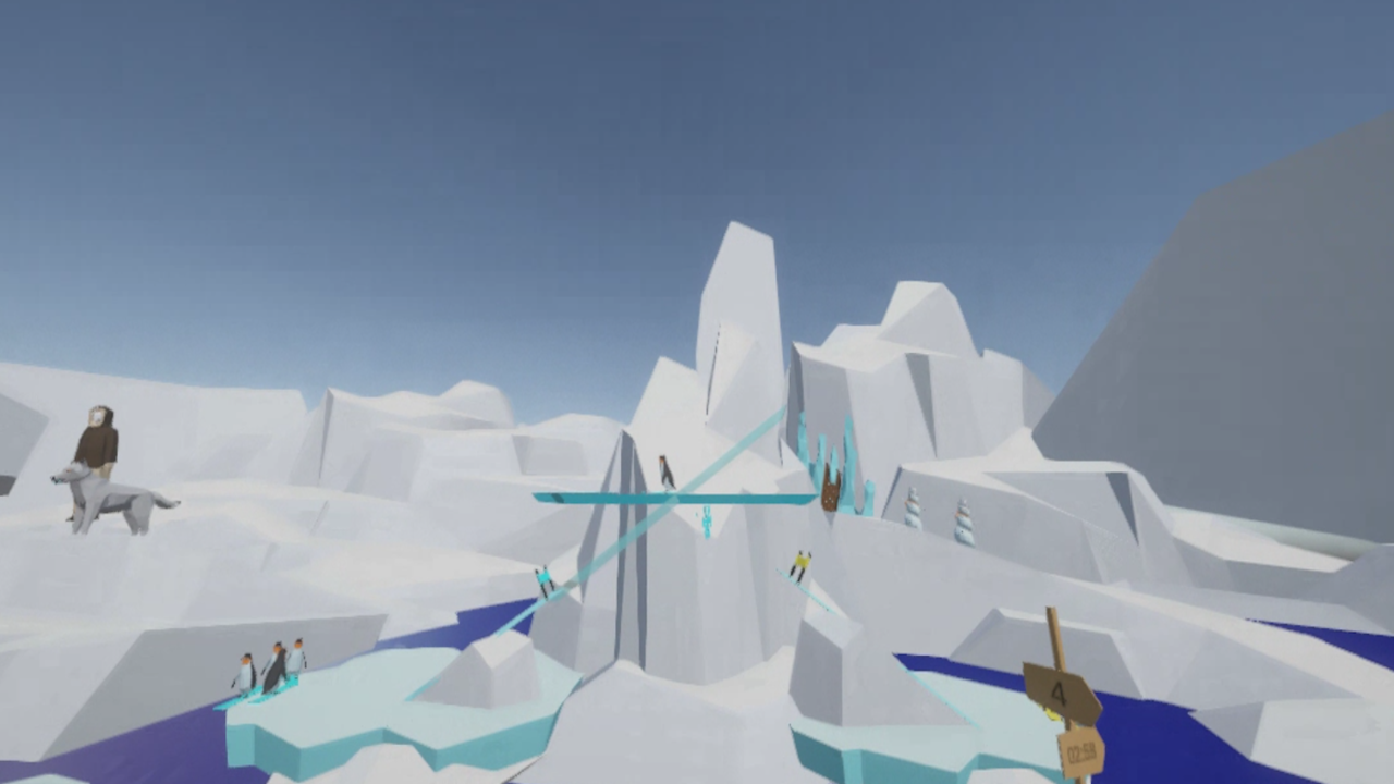 Screenshot of Tilted Ice Floe